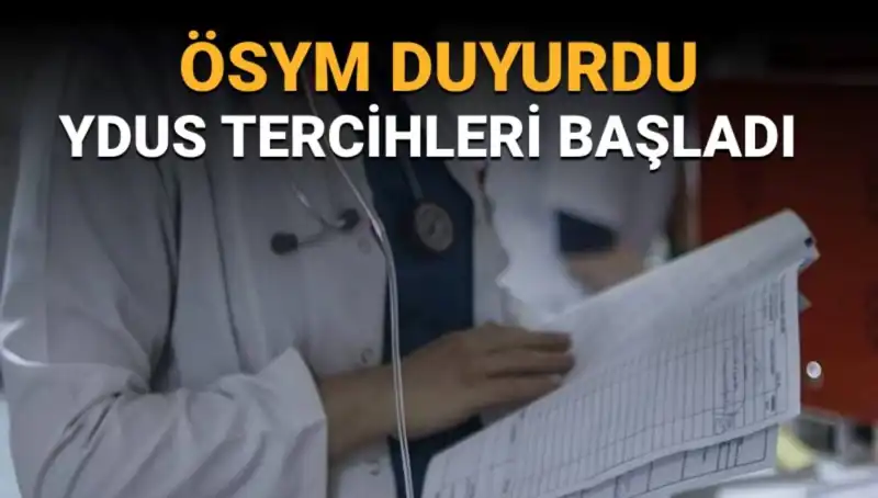 Tıpta Yan Dal Uzmanlık Eğitimi için YDUS Tercih Süreci Başladı!