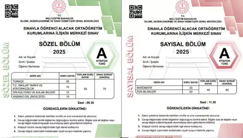 LGS Soru ve Cevap Anahtarı 2025: Sınav Günü Detayları Açıklandı!