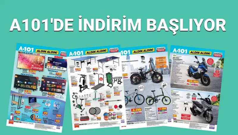 A101 12 Haziran 2025 Aktüel Kataloğu: Spor ve Teknoloji Ürünlerinde Büyük İndirimler!