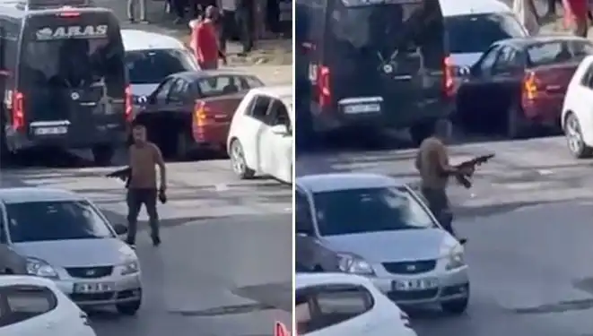 Başakşehir'de Korku Dolu Anlar: Pompalı Tüfekle Yolu Kapatan Şahıs Paniğe Neden Oldu