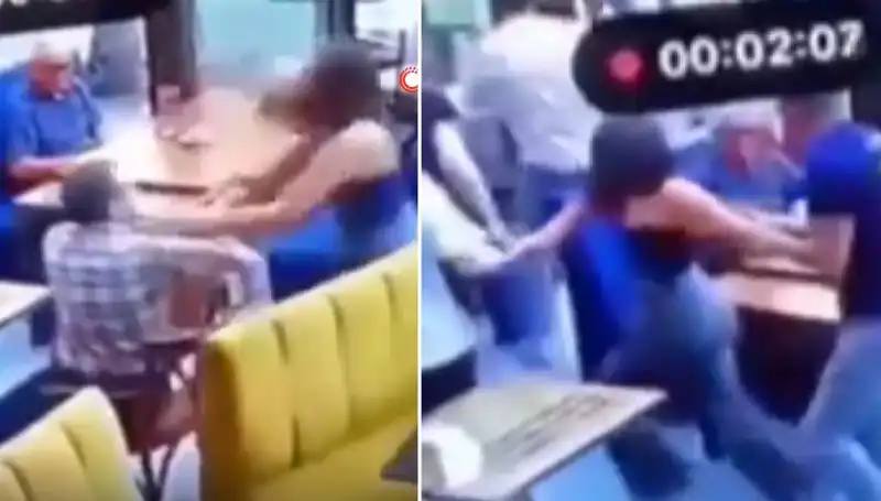 Garsona Tokat Attı, Beklenmedik Cevapla Karşılaştı!