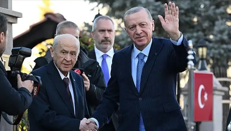 Cumhurbaşkanı Erdoğan ve Devlet Bahçeli Arasında Tarihi Görüşme