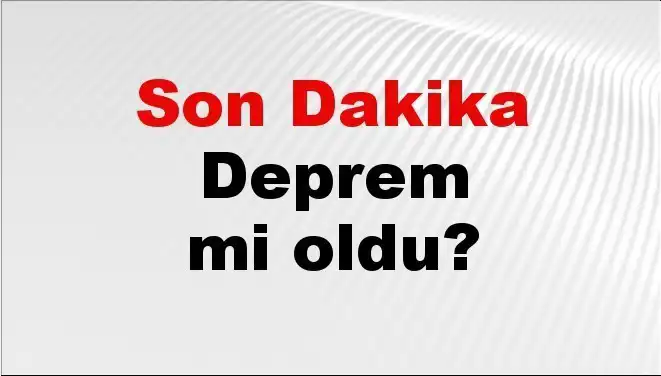 Kütahya'da Son Dakika Deprem Gelişmeleri: Tüm Detaylar Burada!