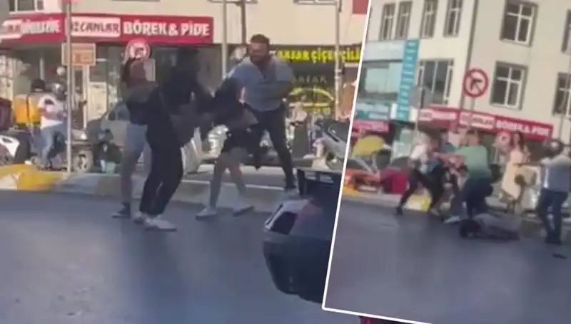 Esenyurt’ta Motosikletli İki Kadına Yapılan Şiddet Olayı Şok Etti!