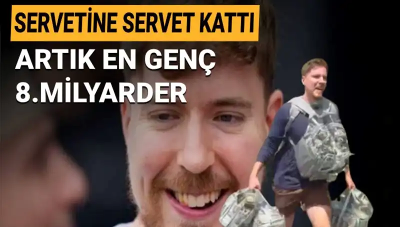1 Milyar Dolarlık Servetiyle En Genç Milyarder: MrBeast Kimdir?