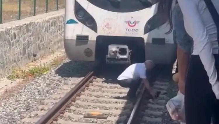 Marmaray'da Sessiz Kahraman: Makinistin Hayvanseverliğine Şahitlik Ettik!