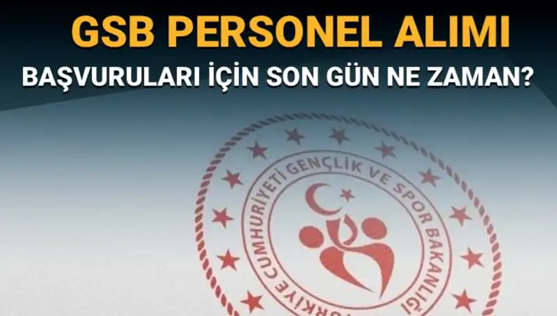 Gençlik ve Spor Bakanlığı Personel Alımı: Başvuru Süreci ve Son Tarih Ne Zaman?