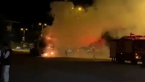 Zonguldak'ta Seyir Halindeki TIR Yangını: Olay Anı Korkuttu!